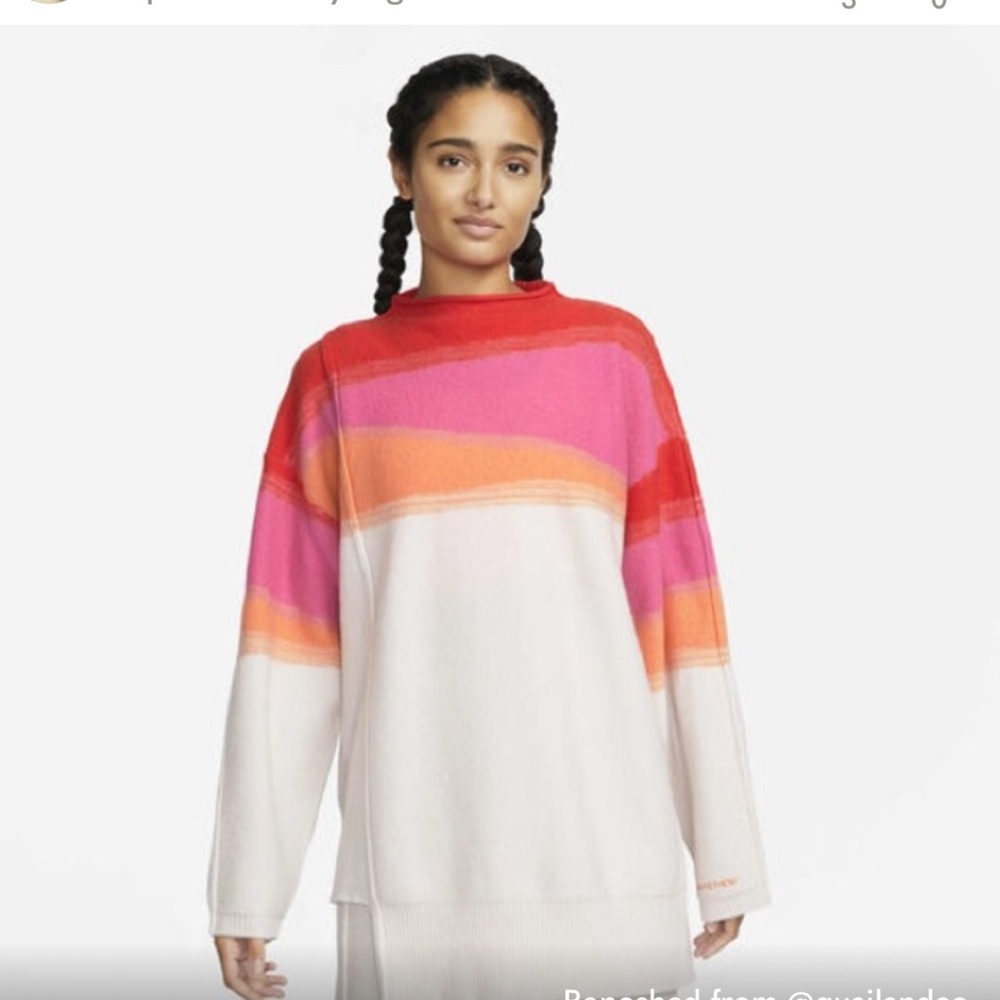 NWT Nike Yoga ADV Therma Fit Wool Pullover XL